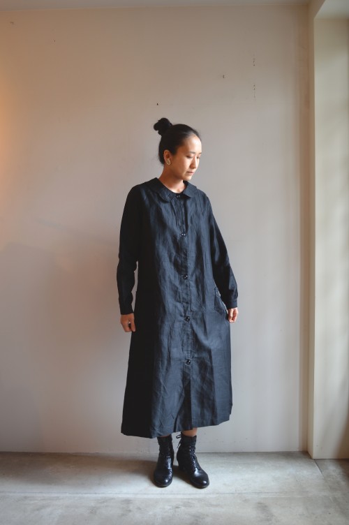 Vintage Black Work Dress Dead Stock(未使用) ¥35,000+tax