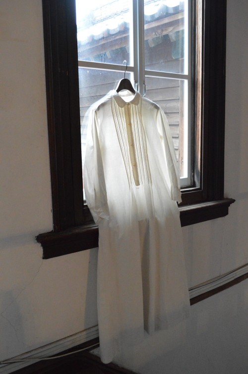 Antique Cotton Lace Dress ¥46,000+tax