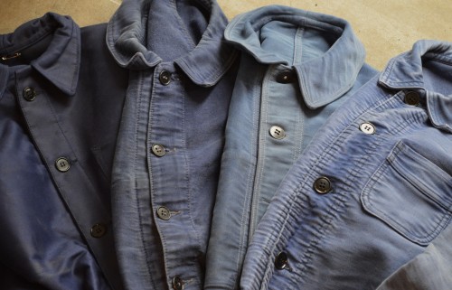 Vintage Blue Moleskin Jacket | genre