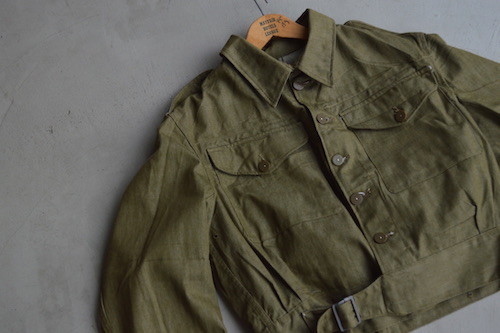 British Army Green Denim Blouse -Dead Stock- | genre