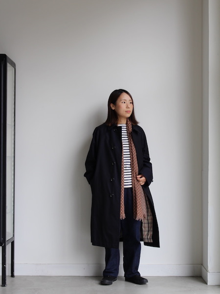 人気を誇る アナトミカSINGLE RAGLAN COAT 1GABARDINE BEIGE asakusa